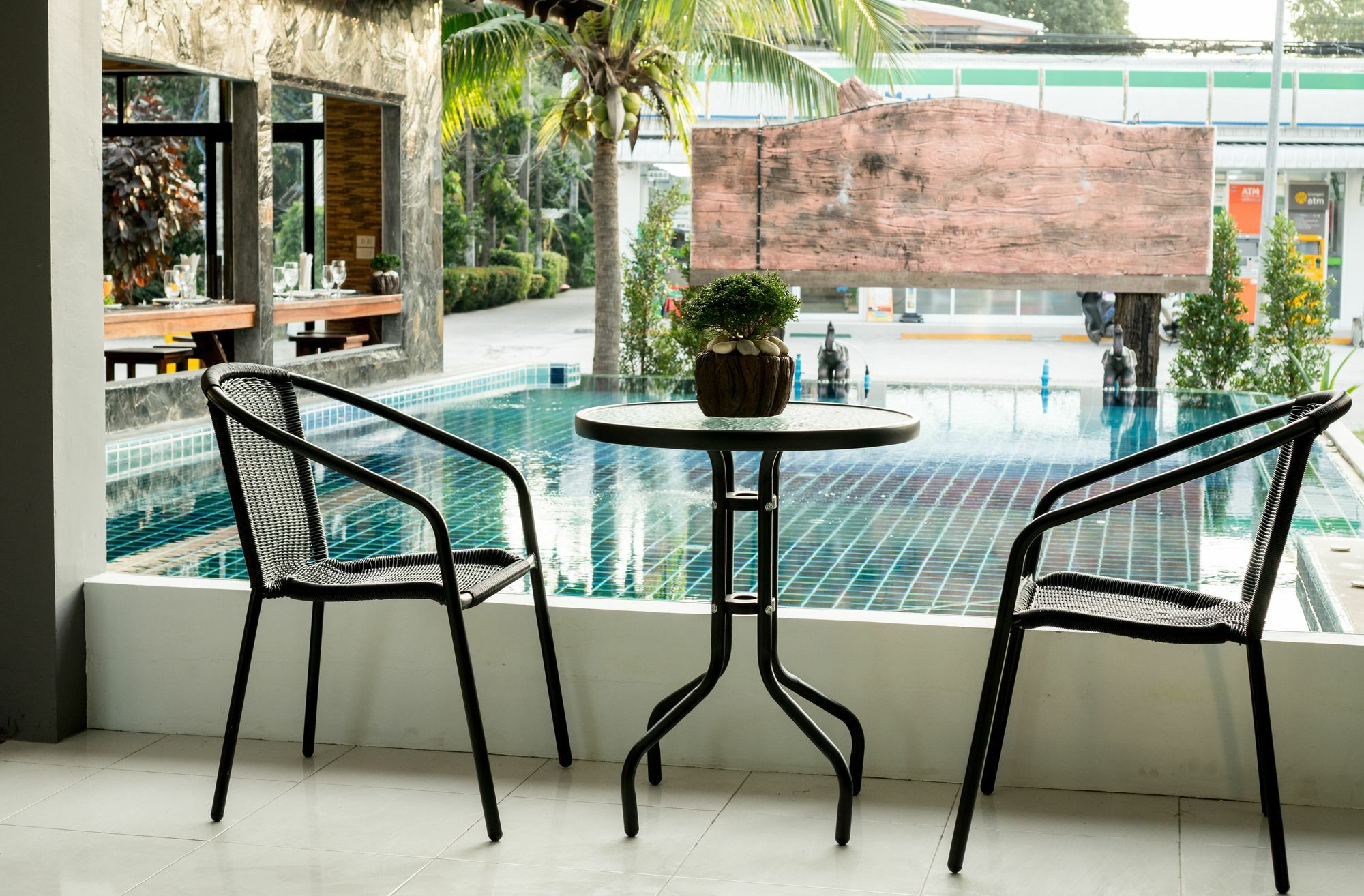 Billabong Hotel And Cafe Baan Tai Eksteriør billede